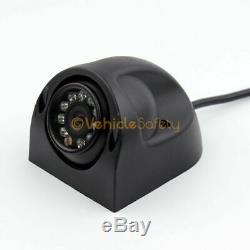 9 Monitor DVR Recorder CCTV Car Rear View Camera System 5x Backup Side Camera