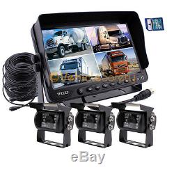 9 Monitor DVR Recorder CCTV Car Rear View Camera System Backup Camera for Truck
