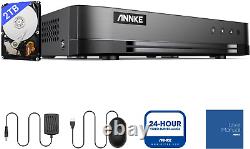 ANNKE 16 CH 1080P Lite DVR Recorder with 2TB Hard Drive for Home CCTV Camera 5 1