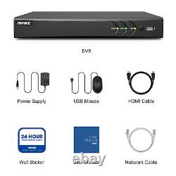 ANNKE 4K 8CH Video H. 265+ 5IN1 DVR CCTV 7/24 Recorder Person /Vehicle Detection