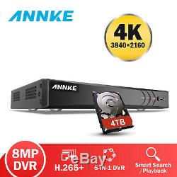 ANNKE 4K 8MP DVR Video 8CH CCTV Digital Video Recorder Full Channel Onvif UK