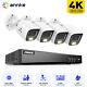 Annke 4k Color Night Vision Cctv Camera System 8mp 8ch Video Dvr Remote Access