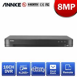 ANNKE 4K Video 8MP CCTV 16CH H. 265+DVR Video Recorder for Home Security System