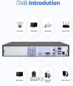 ANNKE 4 Channel 5MP Lite DVR Recorder for CCTV System, 2K Security Video Hybrid