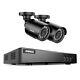 Annke 4 Channel Cctv Camera Systems, 5mp Lite H. 265+ Dvr And 2pcs 1080p Hd