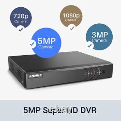 ANNKE 5IN1 5MP Lite 8CH H. 265+DVR Digital Video Recorder CCTV Home Security 1TB
