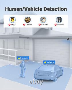 ANNKE 5MP CCTV Camera System 8CH Video DVR Human /Vehicle Detection Night Vision