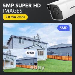 ANNKE 5MP CCTV Camera System 8MP 4K 8CH Video DVR Person /Vehicle Detection IP66