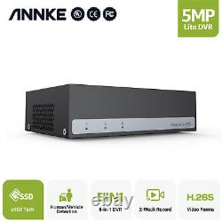 ANNKE 5MP Lite 8CH ESSD DVR CCTV Digital Video Recorder AI Human Detection Kit