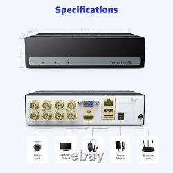 ANNKE 5MP Lite 8CH ESSD DVR Mini CCTV Digital Video Recorder Security 1TB