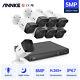 Annke 8ch 4k Video 8mp Nvr Full Color Cctv Ip Camera Poe Home Security System