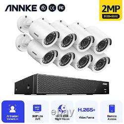 ANNKE 8CH 5MP Lite DVR Recorder 1080P Outdoor Home Security CCTV Camera System
