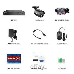 ANNKE 8 Channel 5MP H. 265+ AI DVR CCTV Camera System with Human/Vehicle