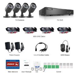 ANNKE CCTV CaANNKE CCTV Camera Systems HD 1080P Lite 8+2CH DVR Recorder with 4x 72
