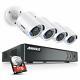 Annke Surveillance Camera System 8ch 3mp Cctv Dvr Recorder And 4x Full-hd 108