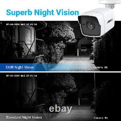 ANNKE UHD 5MP CCTV System Night Vision Outdoor Security Camera 8CH DVR Recorder