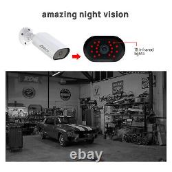 ANRAN Wired IP Security Camera System CCTV Outdoor Home Night Vision 8CH 2MP DVR