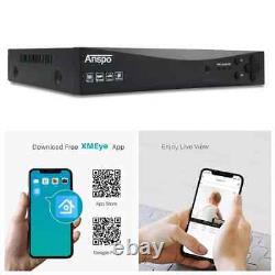 ANSPO 5MP Smart CCTV DVR Recorder Box 4/8/16 Channel CH 1080 HD System HDMI UK