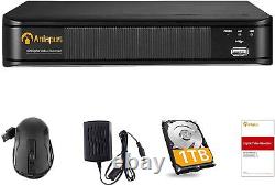 Anlapus 8 Channel 1080P HD DVR Network Video Receiver Recorder with 1TB Hard Dri