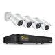 Anlapus Cctv Security System Home Surveillance Camera 1080p 4/8ch Dvr Outdoor