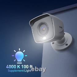Annke 8mp Colorvu Cctv System 4k 8ch Dvr Recorder Night Vision Security Camera