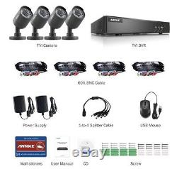 Annke CCTV System 8+2CH DVR Recorder IP 1080p Camera UK
