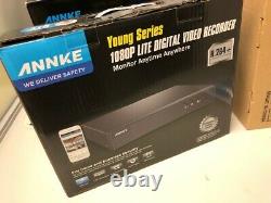 Annke Dn81r Cctv 1080p'1tb Hd' Lite Digital Video Recorder + 8 Camera Bundle