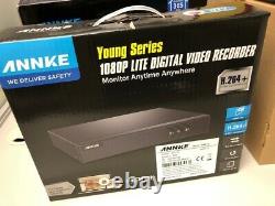 Annke Dn81r Cctv 1080p'1tb Hd' Lite Digital Video Recorder + 8 Camera Bundle