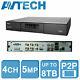 Avtech Ezd5104 5mp Hd Dvr Xvr 4ch Cctv Security Recorder 1080p Hdmi Cvi Tvi Ahd
