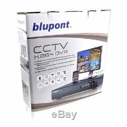 Blupont 8 Channel 2TB CCTV DVR Recorder 8CH H. 264 AHD HD 720P VGA HDMI BNC