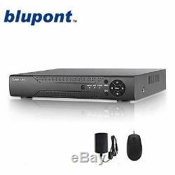 Blupont 8 Channel CCTV DVR Recorder 8CH H. 264 5-in-1 up to 1080P HD VGA HDMI BNC