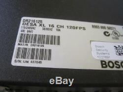 Bosch Digital Video Recorder Desa XL 16 Channels 120fps Dr216125 Dvr Pc Base