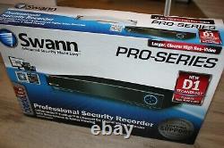 Brand New Swann DVR-3000 8 Channel 1TB HDD CCTV Digital Video Recorder #Ref79