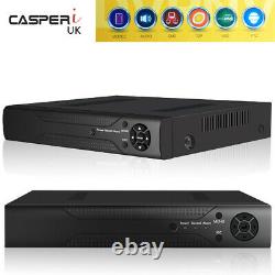 CASPERi 16CH CCTV 5MP DVR 1920P SECURITY VIDEO RECORDER ULTRA HD 4IN1 HDMI BNC