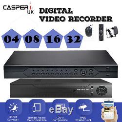CASPERi 4in1 4/8/16/32CH 2MP 1080p DVR CCTV H. 264 Video Recorder with 1-4TB HDD