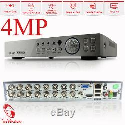 CCTV 16CH 8CH 4CH DVR Full HD 3MP 4MP 1080P P2P Remote View Home Security System