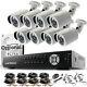 Cctv 16ch 8ch Dvr Record Hd 2.4mp 1080p Outdoor Home Security Cameras System Kit