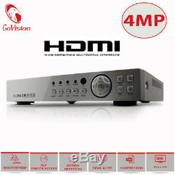 CCTV 4CH 4MP HD DVR Record 1440P IR-CUT Home Security Camera System Kit 4 Camera