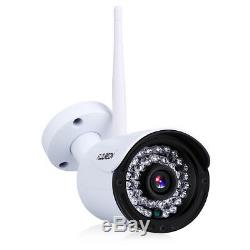 CCTV 4CH Wireless Wifi 1080P NVR DVR IP Camera Security Video Recorder System UK
