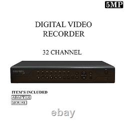 CCTV 4-8-16-32 Channel 5MP DVR Digital Video Recorder 1920P AHD TVI CVI CVBS UK