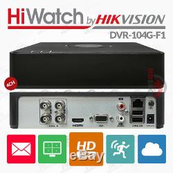 CCTV 4 Ch Turbo HD 2MP 1080P Lite HDMI AHD TVI CVI DVR camera Video Recorder