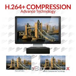 CCTV 4 Ch Turbo HD 2MP 1080P Lite HDMI AHD TVI CVI DVR camera Video Recorder