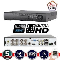 CCTV 5MP 8 Channel Digital Video Recorder DVR AHD 1920P VGA HDMI BNC UK CASPERi
