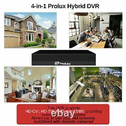 CCTV 8CH 1080P HD DVR Outdoor 3000TVL Security Camera System Video Recorder P2P