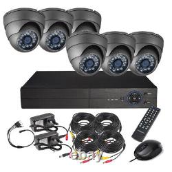 CCTV Camera System DVR 5MP Lite 8 Channel Video Recorder With Hard Drive Kit UK