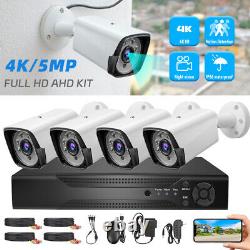 CCTV Camera System HD 1080P DVR Hard Drive Outdoor Home/Office Security Kit UK