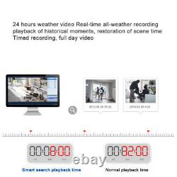 CCTV Camera System HD 1080P DVR Hard Drive Outdoor Home/Office Security Kit UK