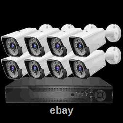 CCTV Camera System HD 1080P DVR Surveillance Outdoor Home/Office Security Kit UK