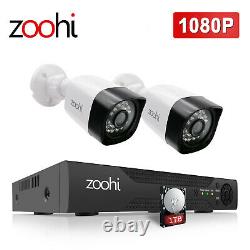 CCTV Cameras Full 1080P HD 4CH DVR Recorder 3000TVL Home Security System IR Cut