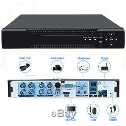 CCTV DVR 4/8/16 Hybrid Channel AHD 1080P Video Recorder HD 1080P VGA HDMI BNC UK